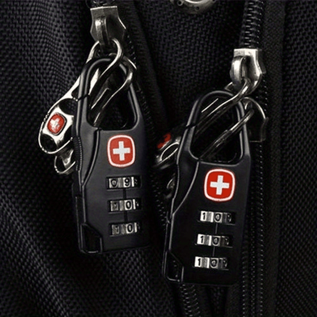 2-Pack Resettable Combination Padlocks