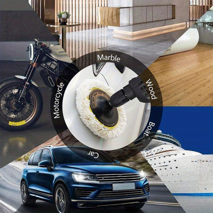 5pcs Car Polishing Pad Set for Paint Care & Waxing