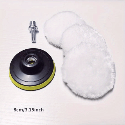 5pcs Car Polishing Pad Set for Paint Care & Waxing