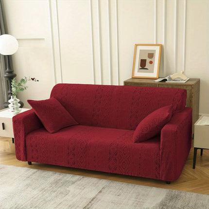 Stretchable Jacquard Sofa Cover - Stylish & Pet-Friendly