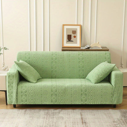 Stretchable Jacquard Sofa Cover - Stylish & Pet-Friendly