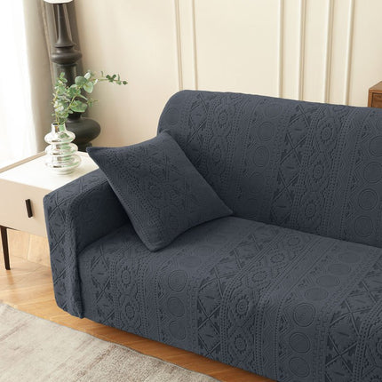 Stretchable Jacquard Sofa Cover - Stylish & Pet-Friendly