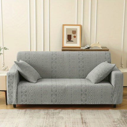 Stretchable Jacquard Sofa Cover - Stylish & Pet-Friendly