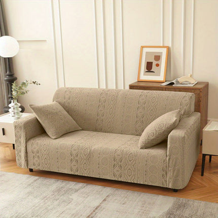 Stretchable Jacquard Sofa Cover - Stylish & Pet-Friendly