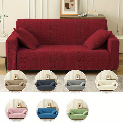 Stretchable Jacquard Sofa Cover - Stylish & Pet-Friendly