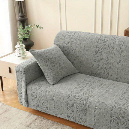 Stretchable Jacquard Sofa Cover - Stylish & Pet-Friendly