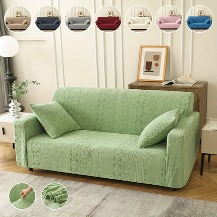 Stretchable Jacquard Sofa Cover - Stylish & Pet-Friendly