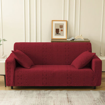 Stretchable Jacquard Sofa Cover - Stylish & Pet-Friendly