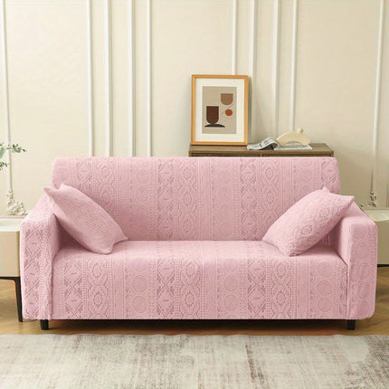 Stretchable Jacquard Sofa Cover - Stylish & Pet-Friendly