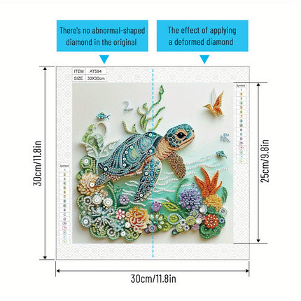 Turtle 5D Diamond Art Kit