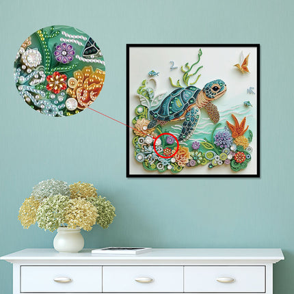 Turtle 5D Diamond Art Kit