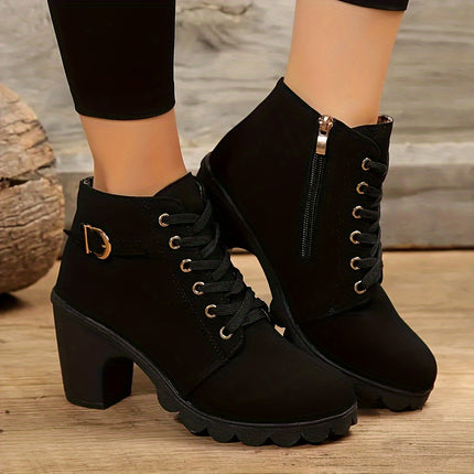 Stylish Side-Zip Ankle Boots