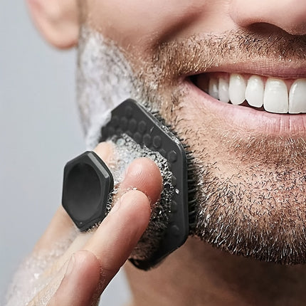 Men's Silicone Deep Cleansing Face Scrubber - Monti Bargains