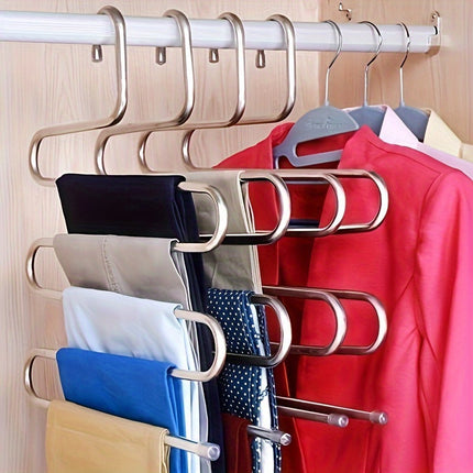 Stainless Steel Multi-Layer Pants Rack