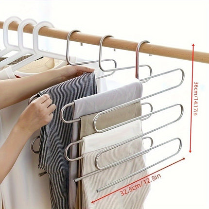 Stainless Steel Multi-Layer Pants Rack