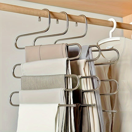 Stainless Steel Multi-Layer Pants Rack