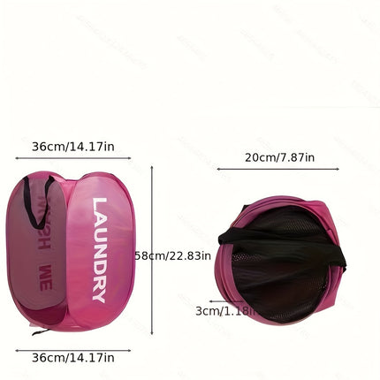 Foldable Laundry Hamper with Handles