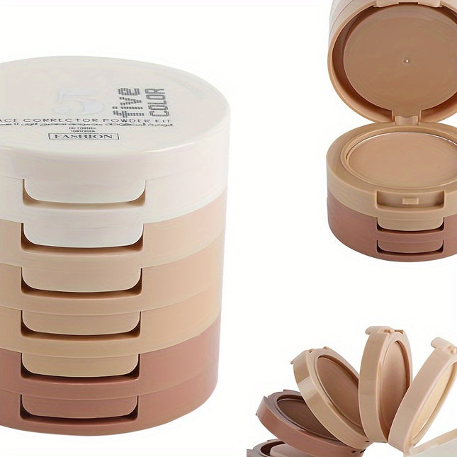 5-Shade Color Correcting Powder