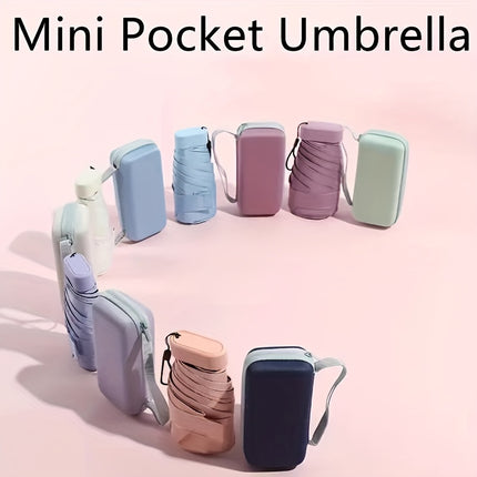 Compact Nylon Mini Pocket Umbrella
