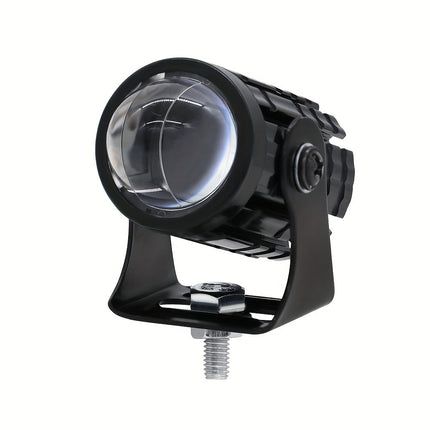 LED Motorcycle Auxiliary Lights – Dual Color, Easy Install
