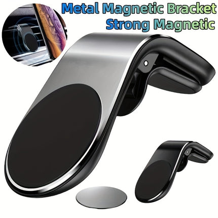 360° Magnetic Car Phone Holder – Foldable GPS Stand