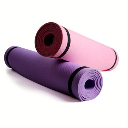 4mm EVA Non-Slip Yoga Mat for Home Gym & Yoga