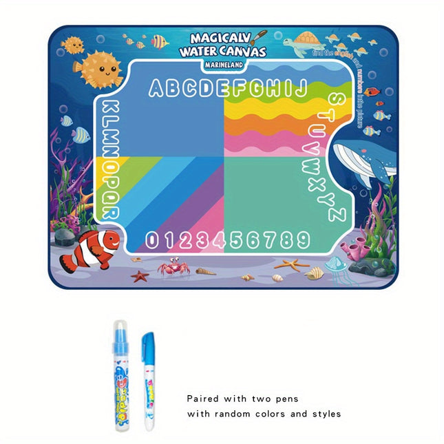 Reusable Magic Water Canvas – Mess-Free Creative Fun! - Monti Bargains