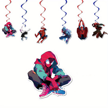 38pcs Spider-Man Party Decor Set