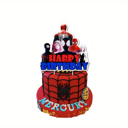 38pcs Spider-Man Party Decor Set