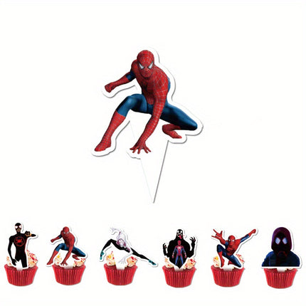 38pcs Spider-Man Party Decor Set