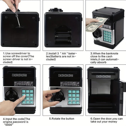 Kids' Electric ATM Savings Bank - Monti Bargains