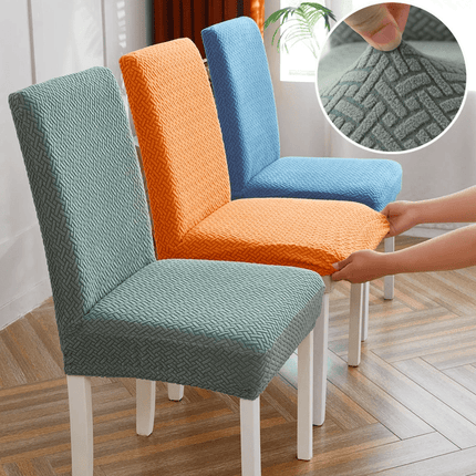 Leorate Premium Stretch Jacquard Dining Chair Covers - 2pcs/4pcs Set