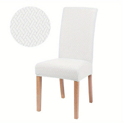 Leorate Premium Stretch Jacquard Dining Chair Covers - 2pcs/4pcs Set