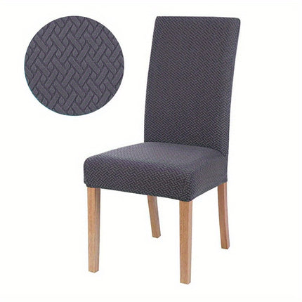 Leorate Premium Stretch Jacquard Dining Chair Covers - 2pcs/4pcs Set