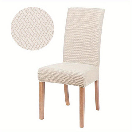 Leorate Premium Stretch Jacquard Dining Chair Covers - 2pcs/4pcs Set