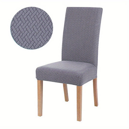 Leorate Premium Stretch Jacquard Dining Chair Covers - 2pcs/4pcs Set
