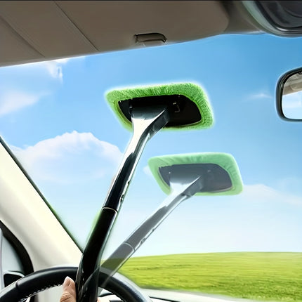 Car Window Cleaning Brush – Anti-Fog & Dust-Free
