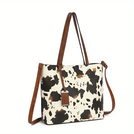 Retro Crossbody Briefcase Handbag