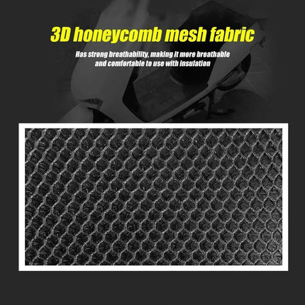 Breathable 3D Mesh Motorcycle Seat Cover – Anti-Skid Comfort