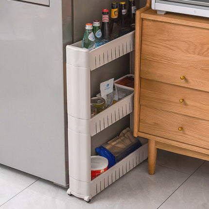 Space-Saving 3-Tier Plastic Organizer