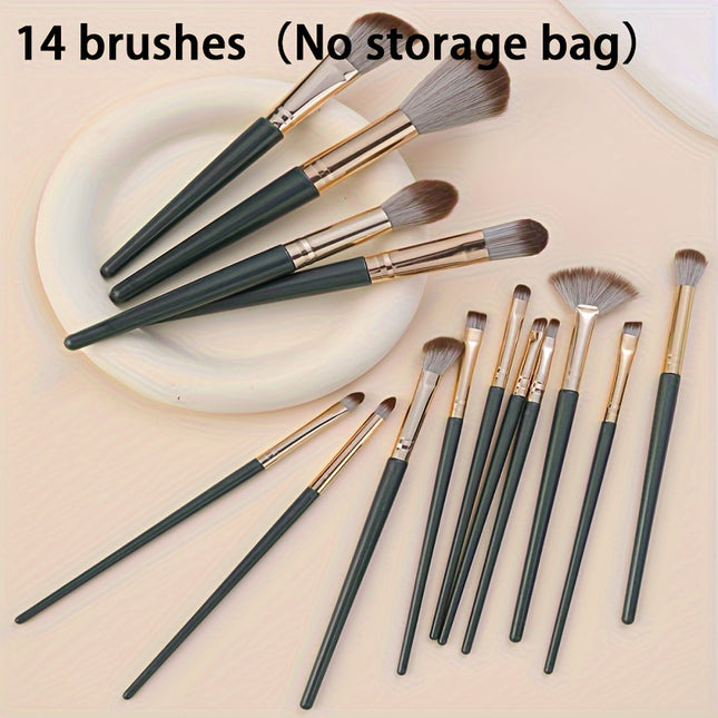 Elegant 14pcs Makeup Brush Set