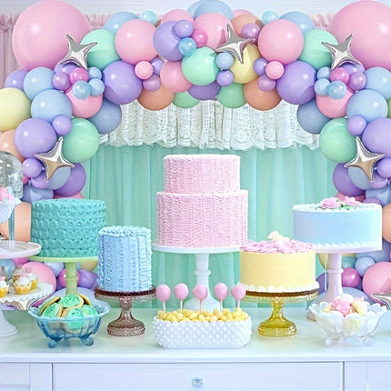 115pcs/ 46pcs Unicorn Balloons Arch Garland Kit