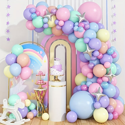 115pcs/ 46pcs Unicorn Balloons Arch Garland Kit