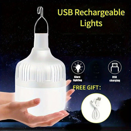 USB Rechargeable LED Emergency Lantern - Waterproof & Portable
