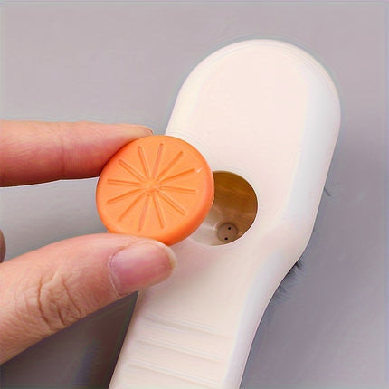 Luxury Soft Bristle Shoe Brush with Liquid Holder