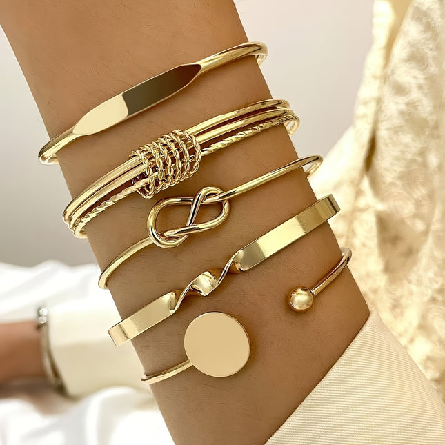 Minimalist Geometric Bracelet Set