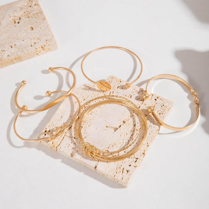 Minimalist Geometric Bracelet Set