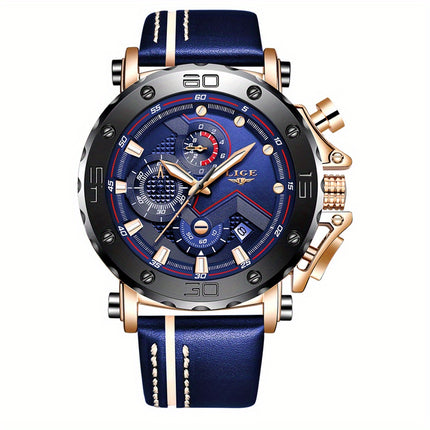 Luxury Quartz Chronograph Sports Watch