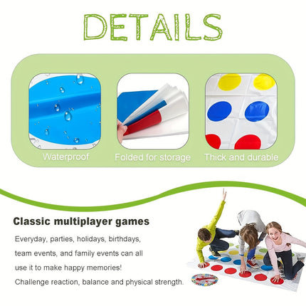 Twister Party Game – Ultimate Fun for Family & Friends