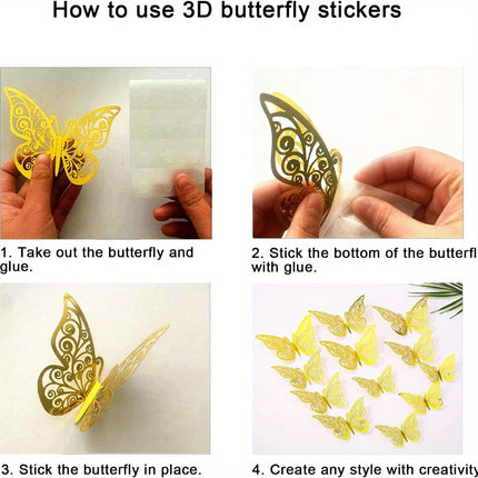187 pcs Butterfly Balloon Arch Kit